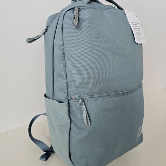 NWT LULULEMON CRBU Crater Blue Double Zip Tech Canvas Backpack OS - Picture 3 of 16